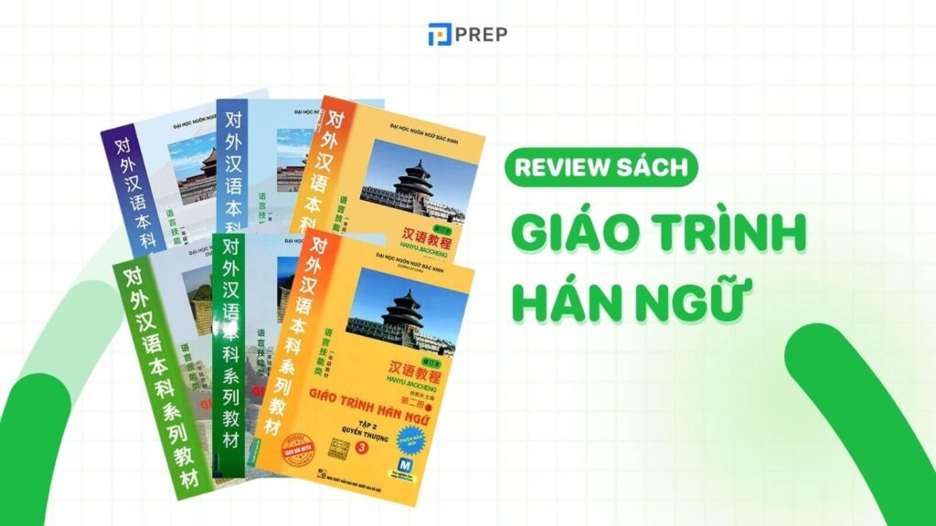 Review bộ giáo trình Hán ngữ 6 quyển kèm file PDF + Audio