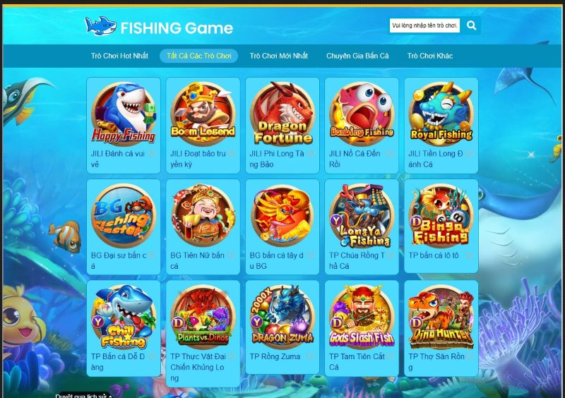 Các tựa game bắn cá tại New88